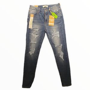 Urban Planet womens high waisted ripped jeans